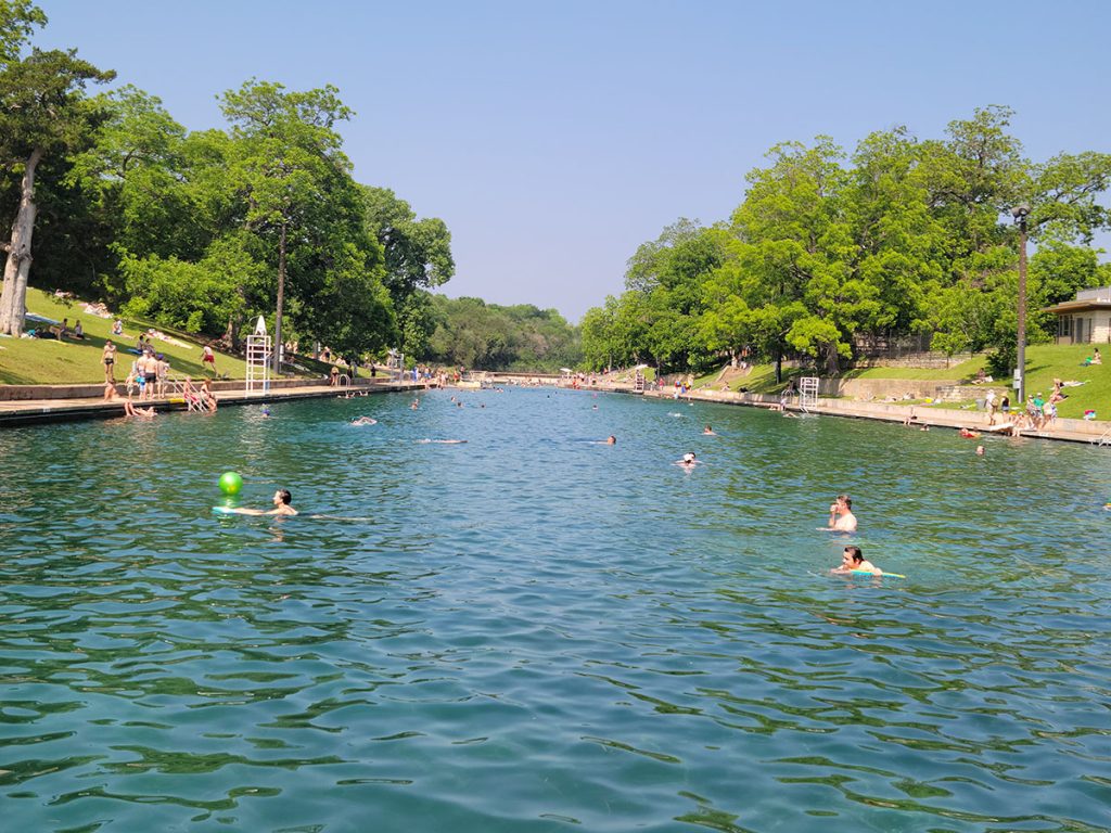 Hyde Park, TX 24 Barton Springs Municipal Pool