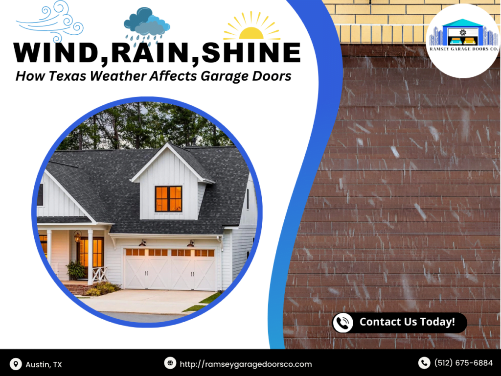 Wind, Rain, Shine: How Texas Weather Affects Garage Doors 3 Wind Rain Shine How Texas Weather Affects Garage Doors