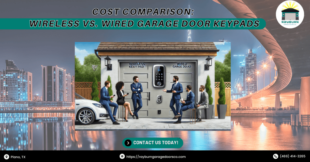 Pros and Cons of Wireless vs. Wired Garage Door Keypads 2 Rayburn Garage Doors Co