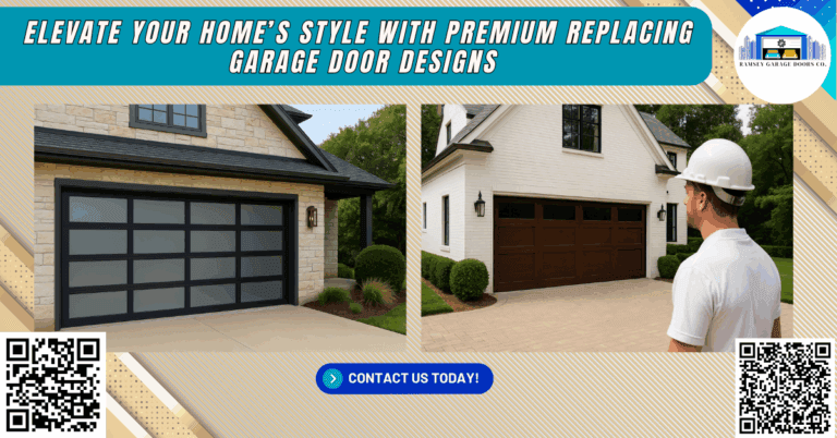 Elevate Your Home’s Style with Premium Replacing Garage Door Designs 2 Elevate Your Home’s Style with Premium Replacing Garage Door Designs - Ramsey Garage Doors Co.