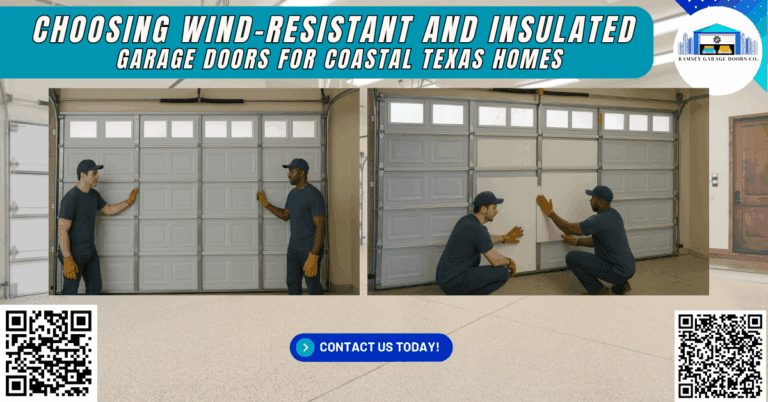 Choosing Wind-Resistant and Insulated Garage Doors for Coastal Texas Homes 1 Choosing Wind-Resistant and Insulated Garage Doors for Coastal Texas Homes - Ramsey Garage Doors Co.