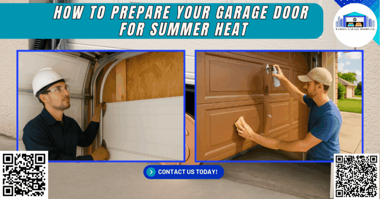 How to Prepare Your Garage Door for Summer Heat 4 How to Prepare Your Garage Door for Summer Heat - Ramsey Garage Doors Co.
