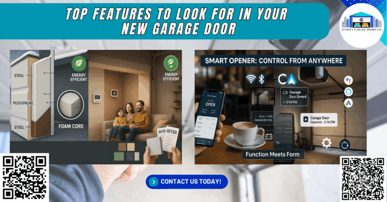Top Features to Look for in Your New Garage Door 2 Top Features to Look for in Your New Garage Door - Ramsey Garage Doors Co.