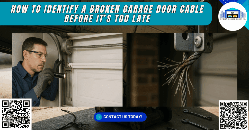 How to Identify a Broken Garage Door Cable Before It’s Too Late 5 How to Identify a Broken Garage Door Cable Before It’s Too Late - Ramsey Garage Doors Co.